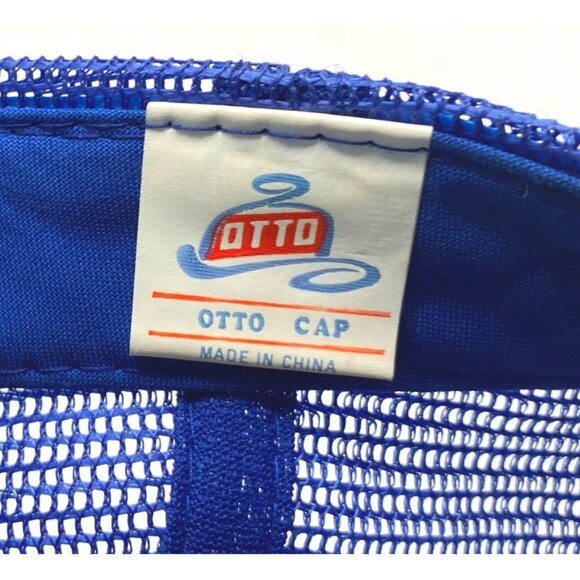 Rocky Mountain Air Service Trucker Hat Nampa Idaho Snapback Cap Blue PNW - Picture 5 of 10